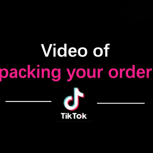 Video of packing your order